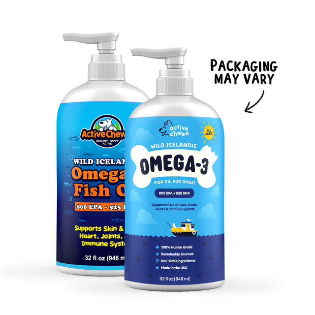 Active Chews Wild Icelandic Omega 3 Fish Oil for Dogs